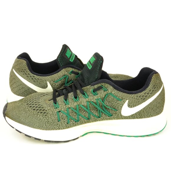 Nike Lunarepic Flyknit Men's Size 10.5 Olive Pine Running Sneakers 818676-303 - Picture 9 of 10